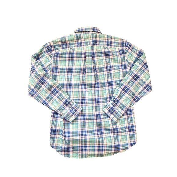 Vineyard Vines 'Classic Fit Tucker' shirt men medium plaid LS Poly button up - Picture 7 of 7